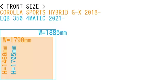 #COROLLA SPORTS HYBRID G-X 2018- + EQB 350 4MATIC 2021-